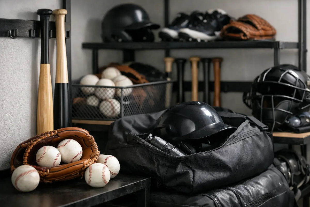 How to Store Baseball Equipment Right