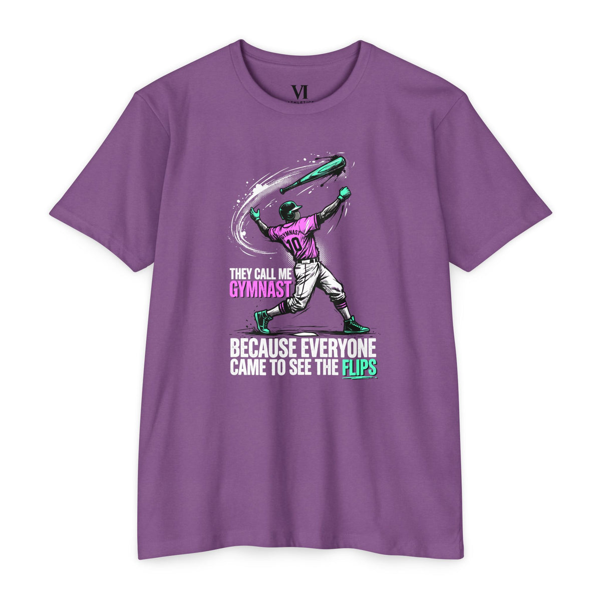 Gymnast Baseball Graphic Tee