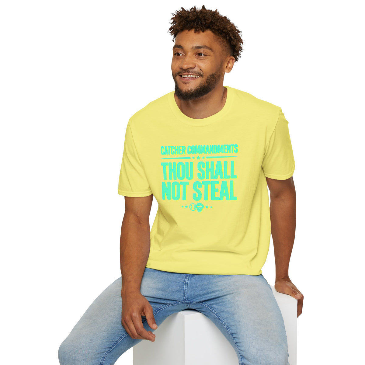 Thou Shall Not Steal 2 Baseball Graphic Tee