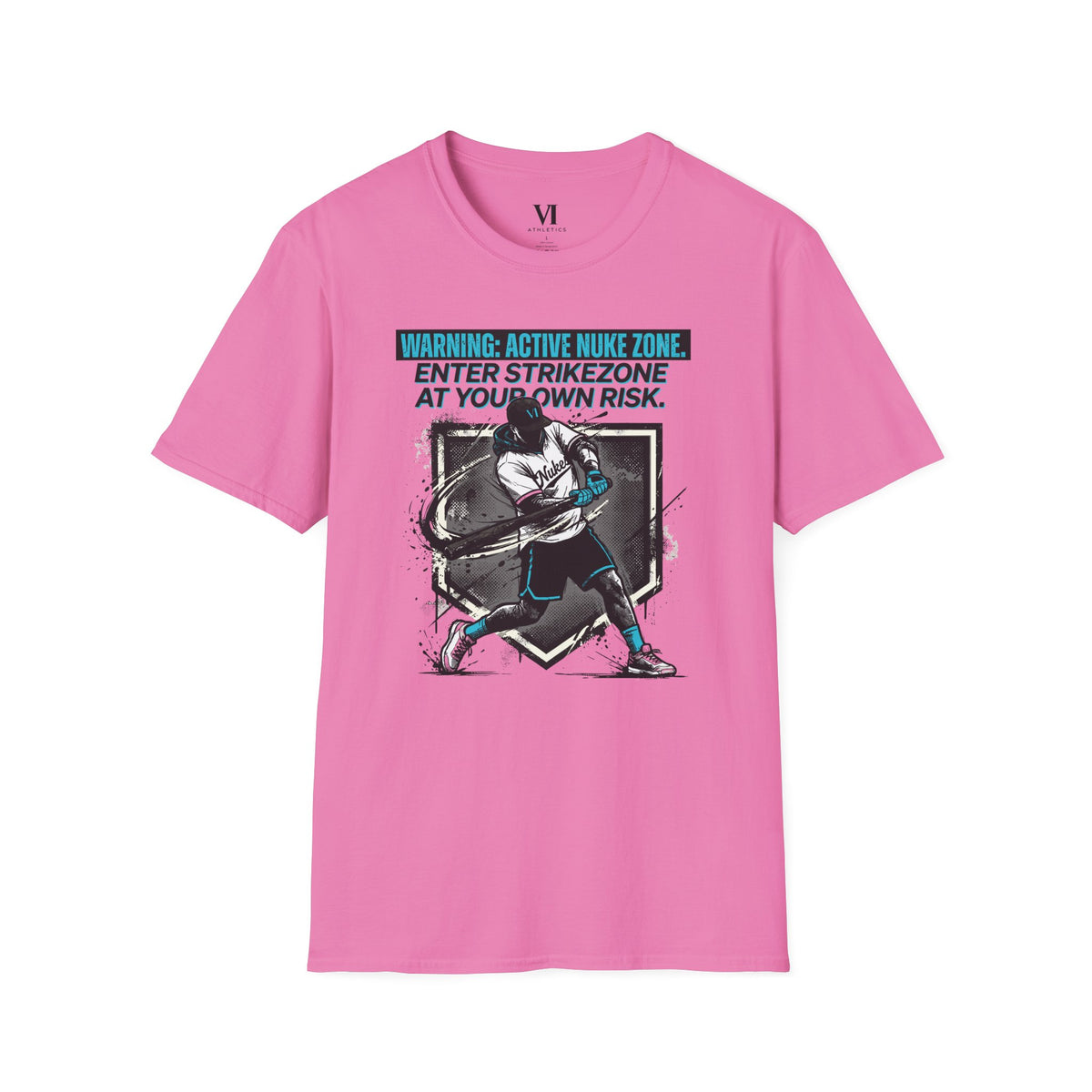 Active Nuke Zone" Baseball Graphic Tee