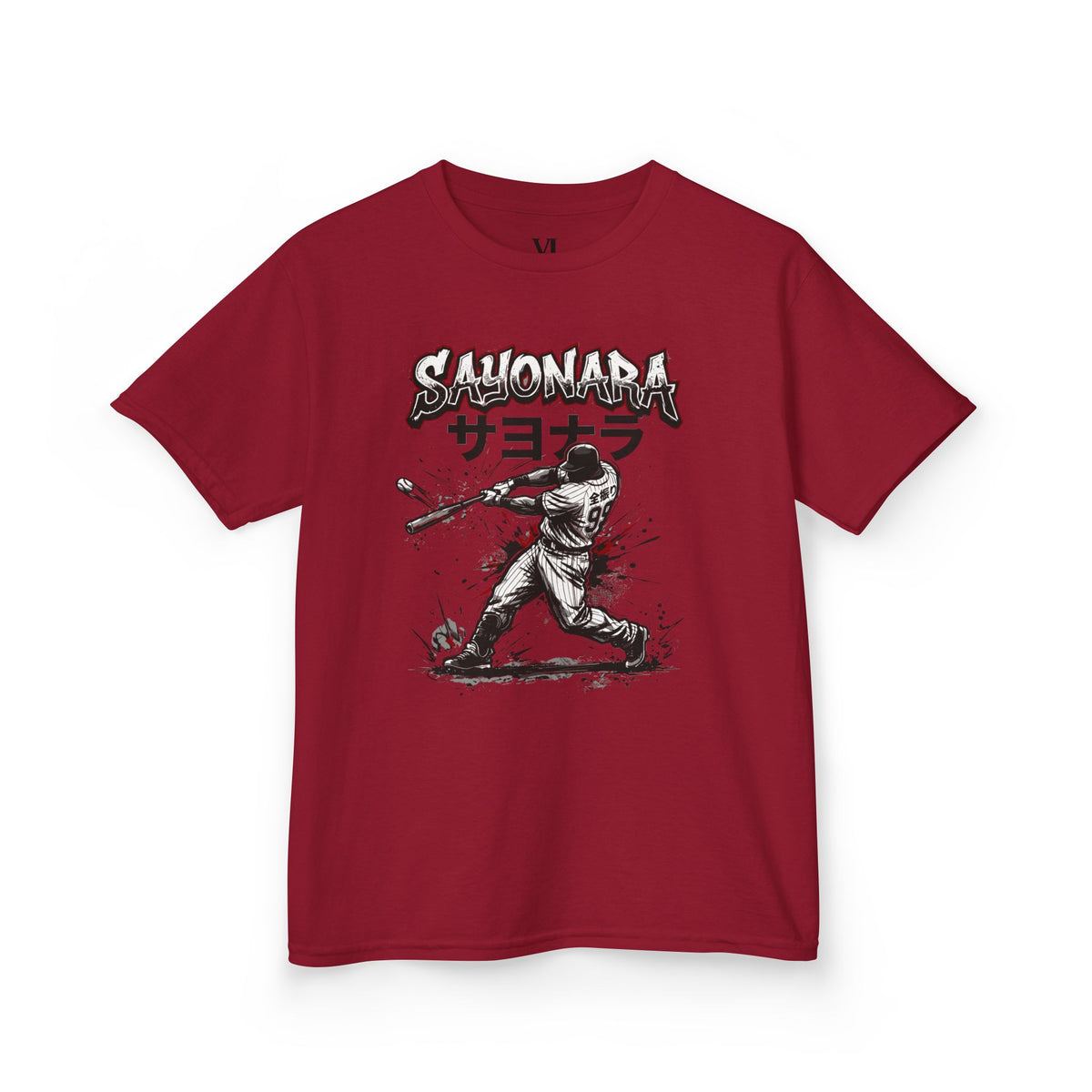Sayonara Youth Baseball Graphic Tee