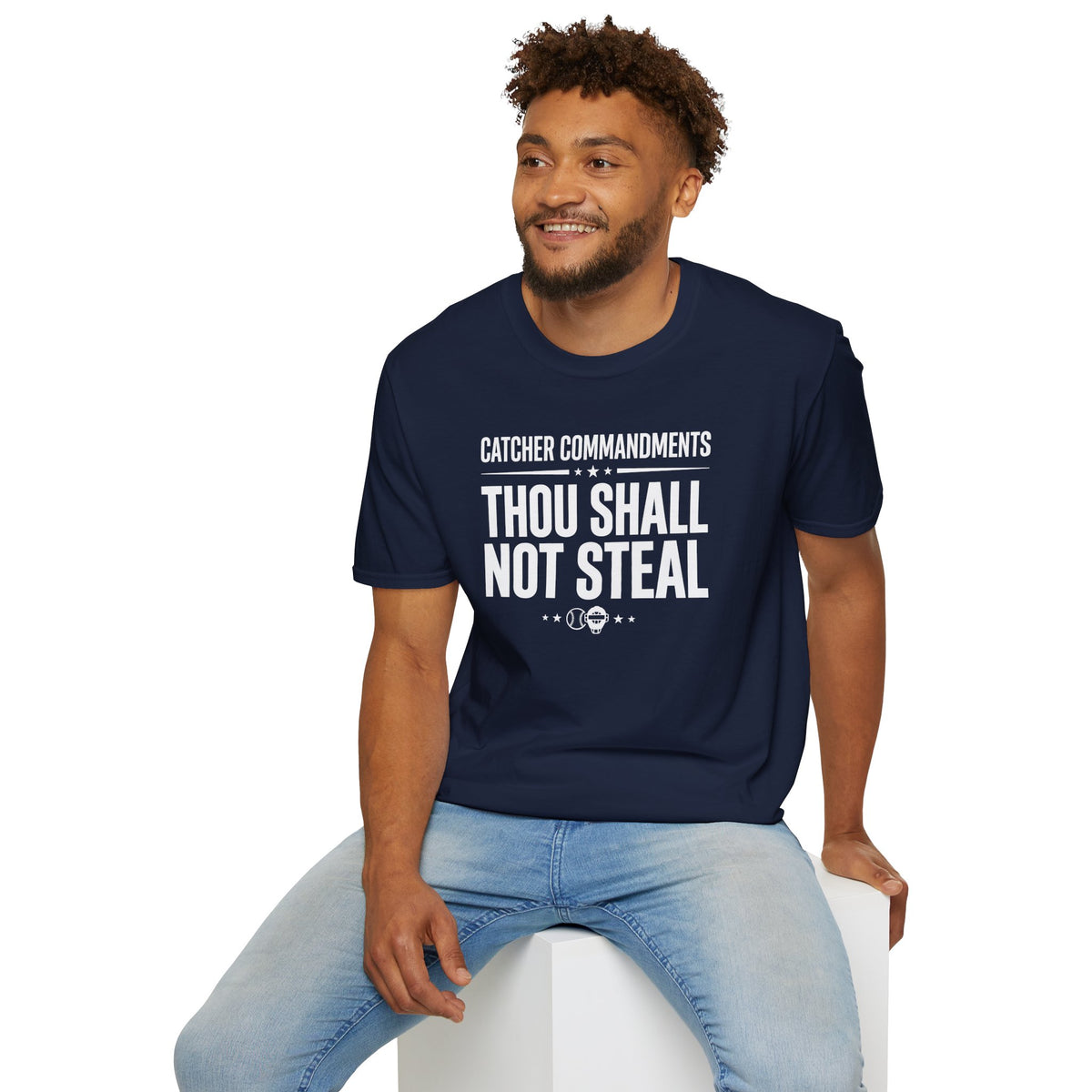 Thou Shall Not Steal 2 Baseball Graphic Tee