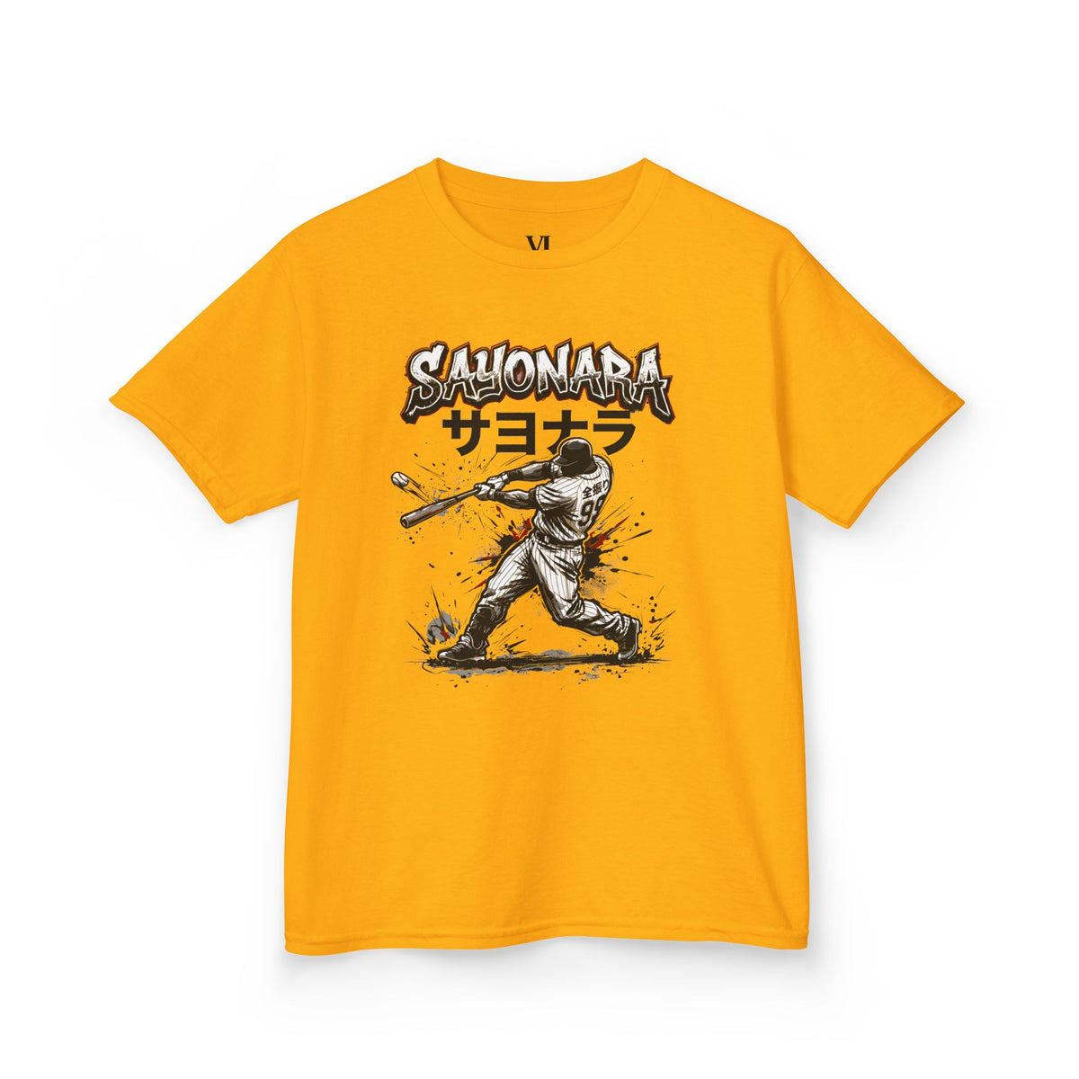 Sayonara Youth Baseball Graphic Tee