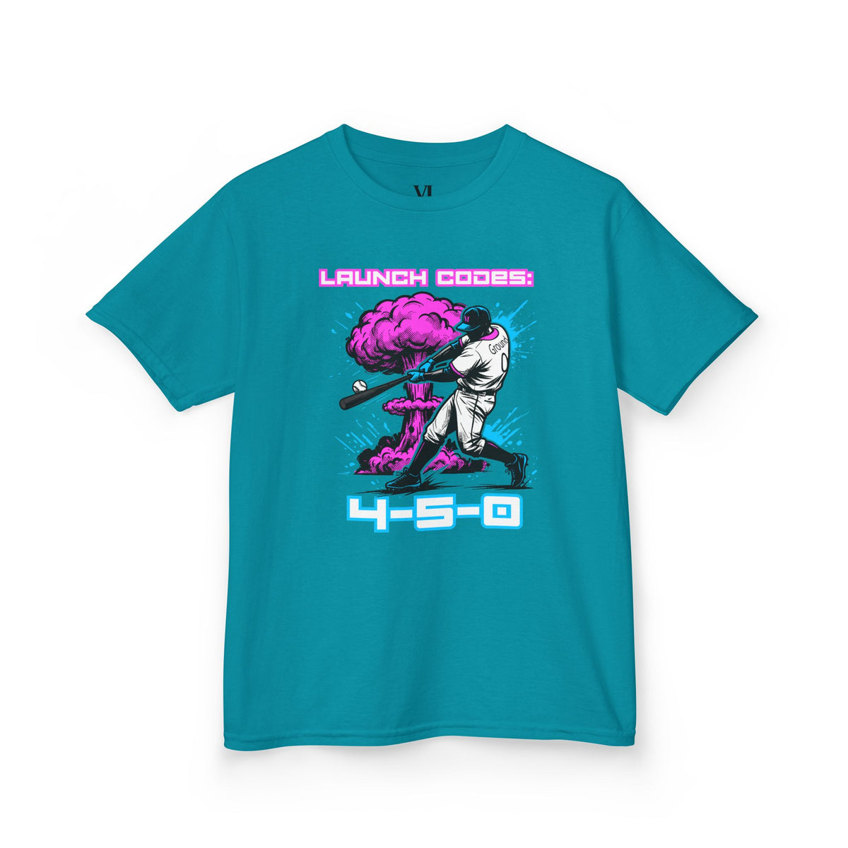 Launch Codes 4-5-0 Youth Baseball Graphic Tee