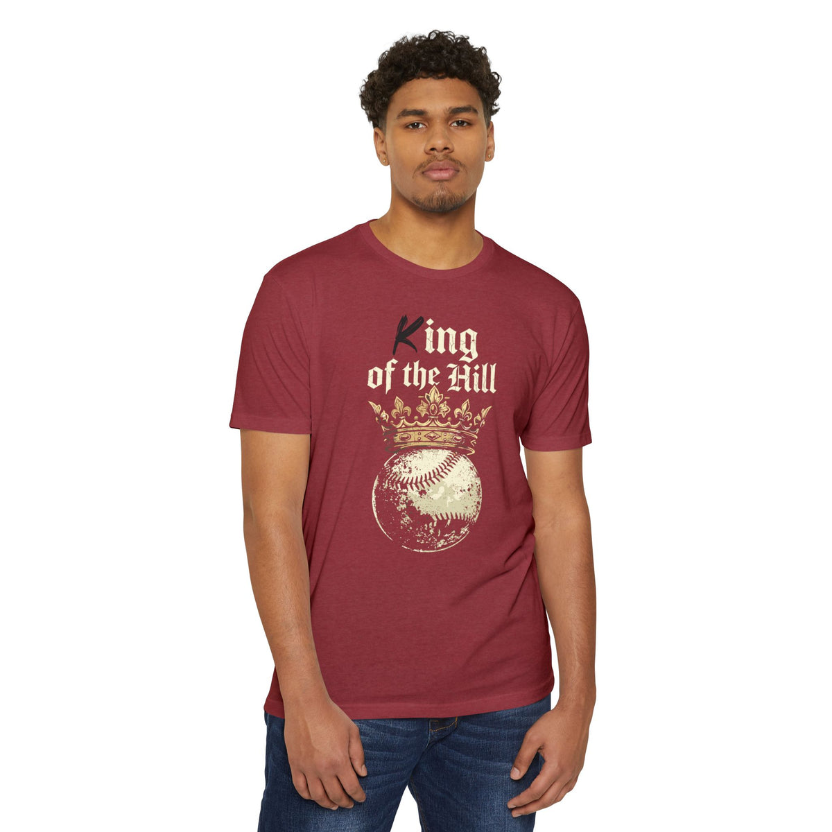 King of the Hill Baseball Graphic Tee