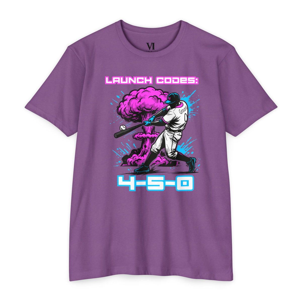 Launch Codes: 4-5-0 Baseball Graphic Tee