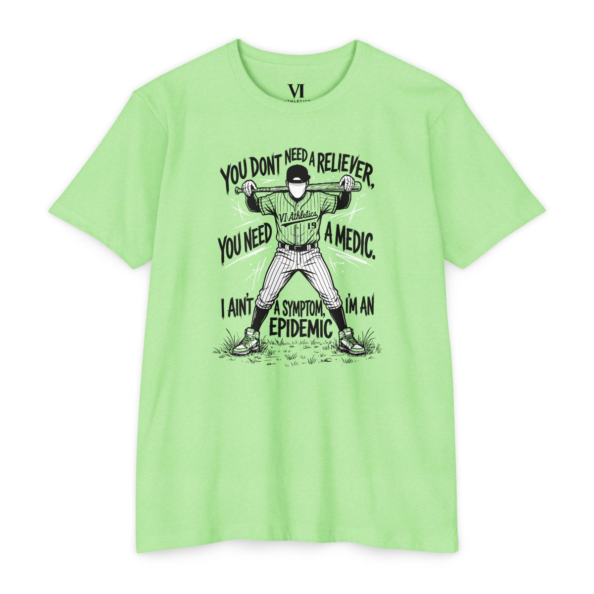 Epidemic Baseball Graphic Tee