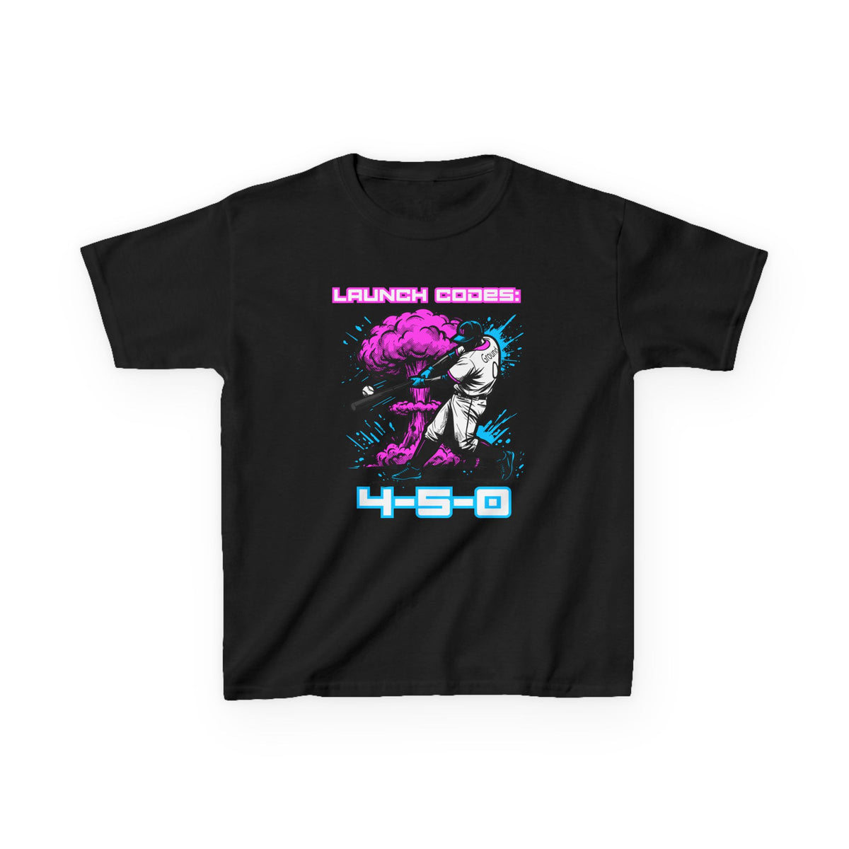 Launch Codes 4-5-0 Youth Baseball Graphic Tee
