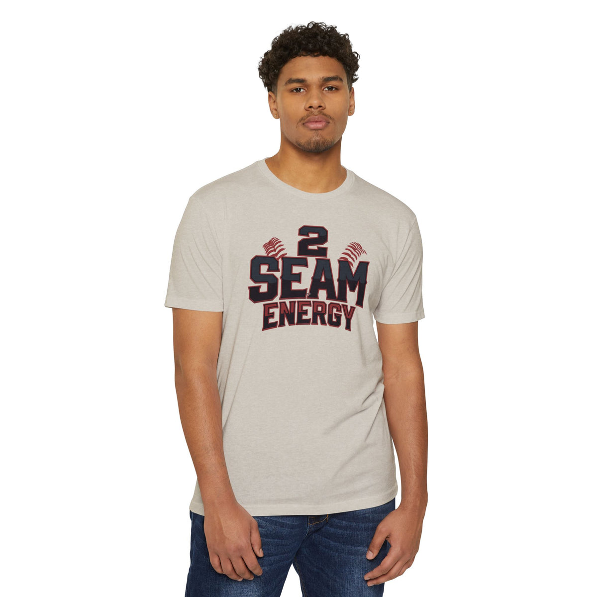 2 Seam Energy Baseball Graphic Tee