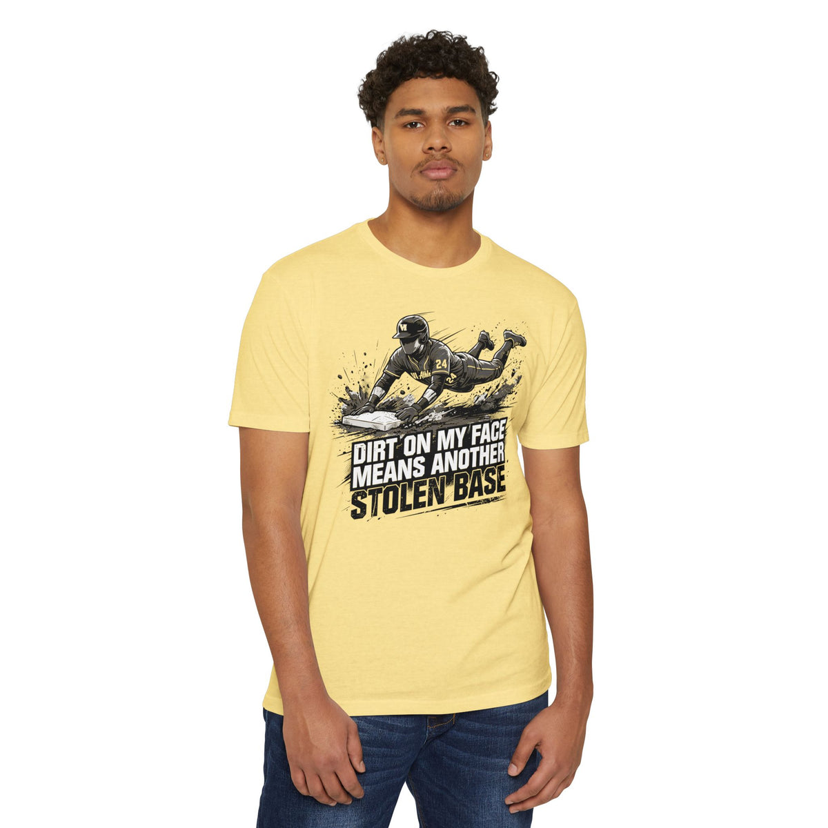 Another Stolen Base Baseball Graphic Tee