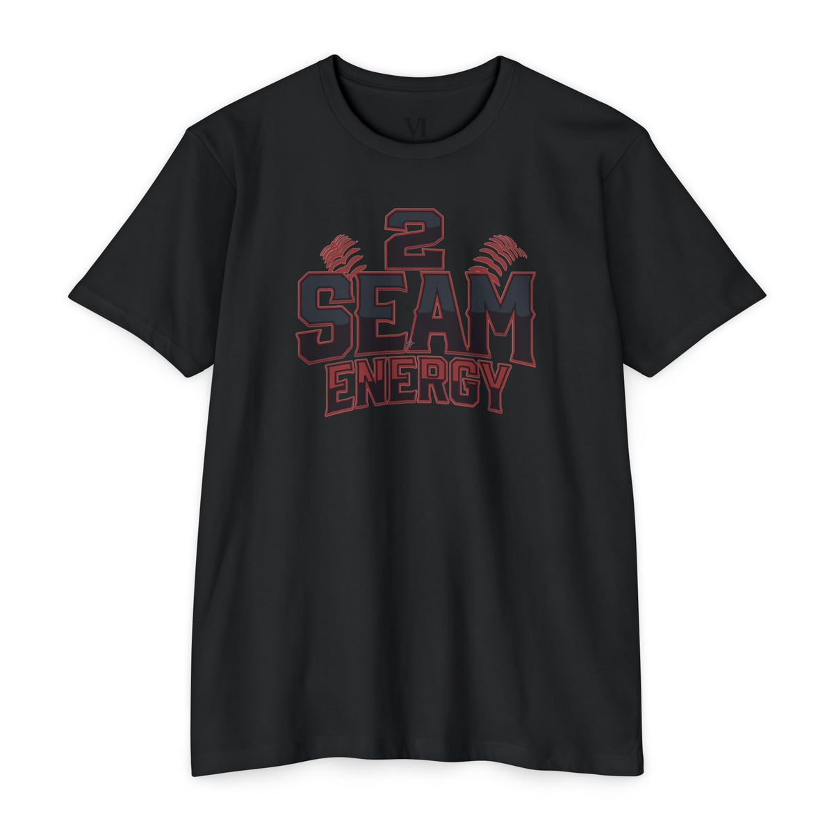 2 Seam Energy Baseball Graphic Tee