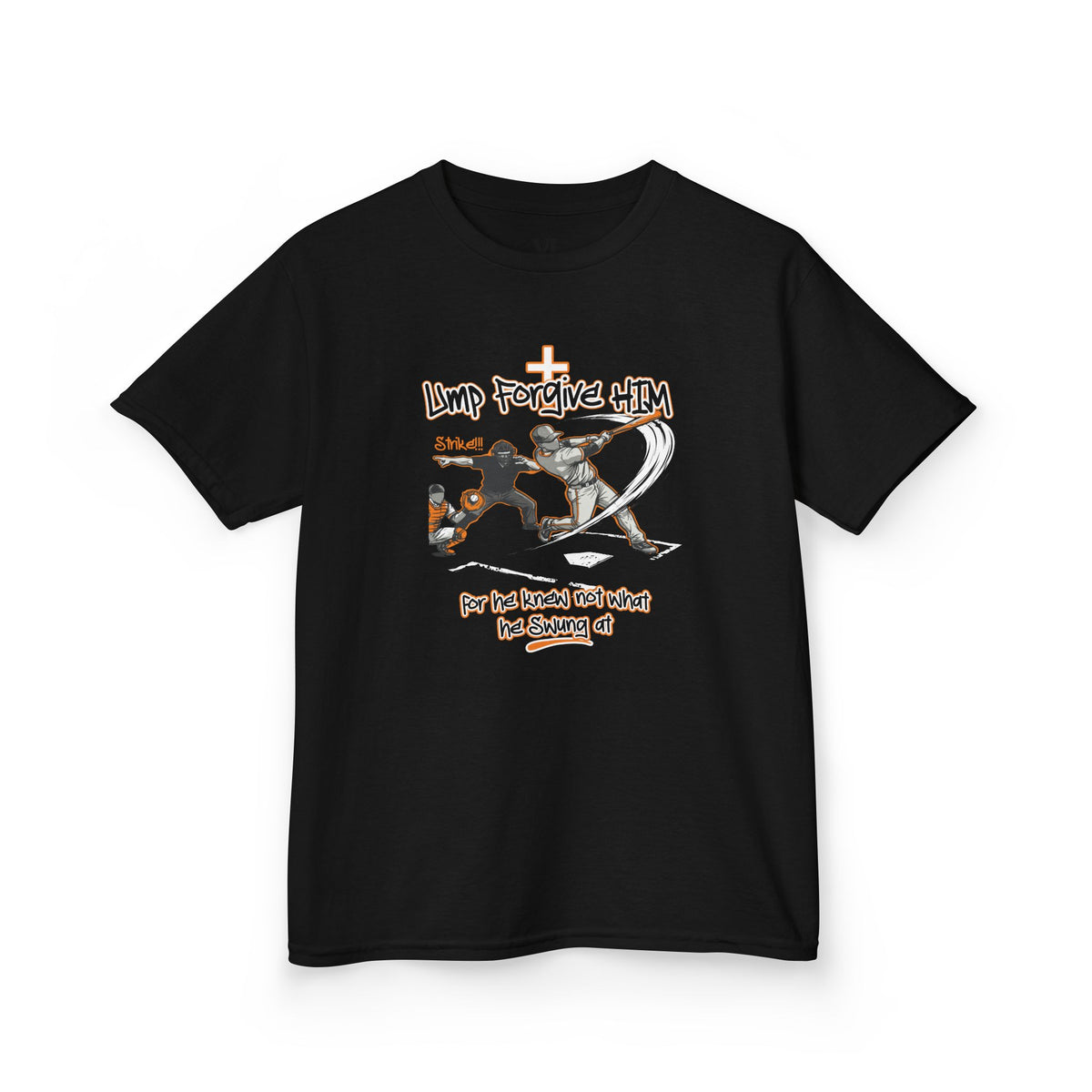 Forgive Him Youth Baseball Tee