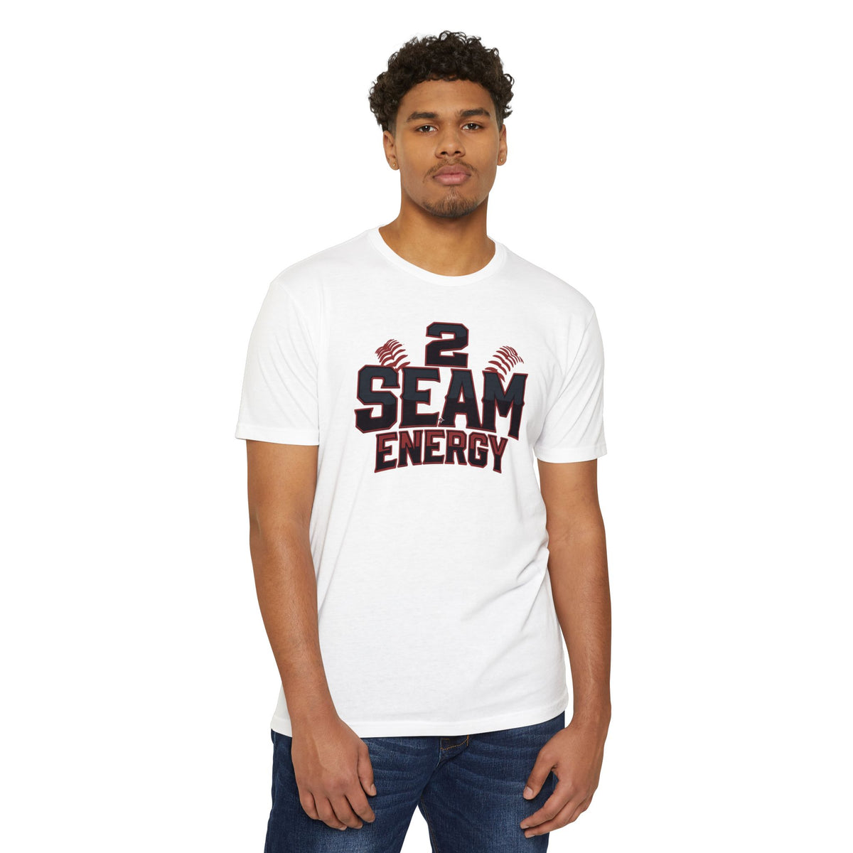 2 Seam Energy Baseball Graphic Tee
