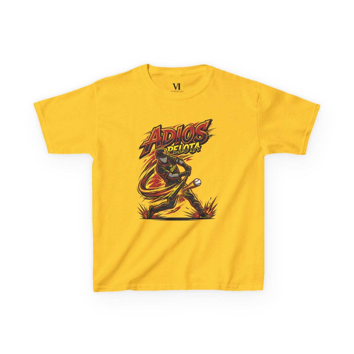 Adios Pelota Youth Baseball Graphic Tee