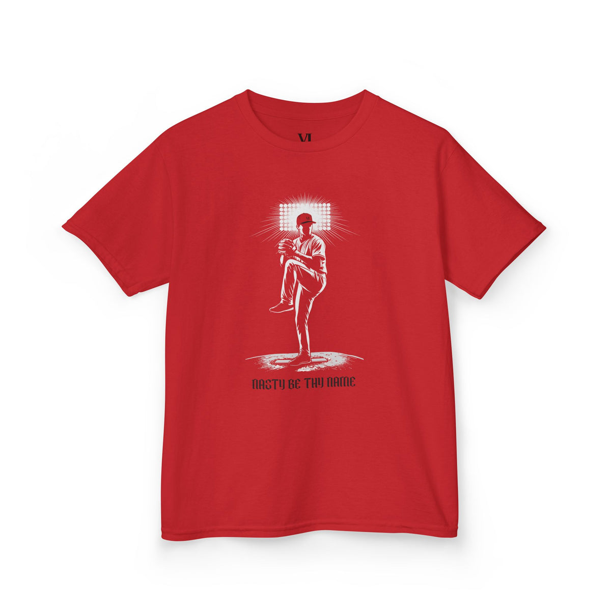 Pitcher's Prayer Youth Baseball Graphic Tee