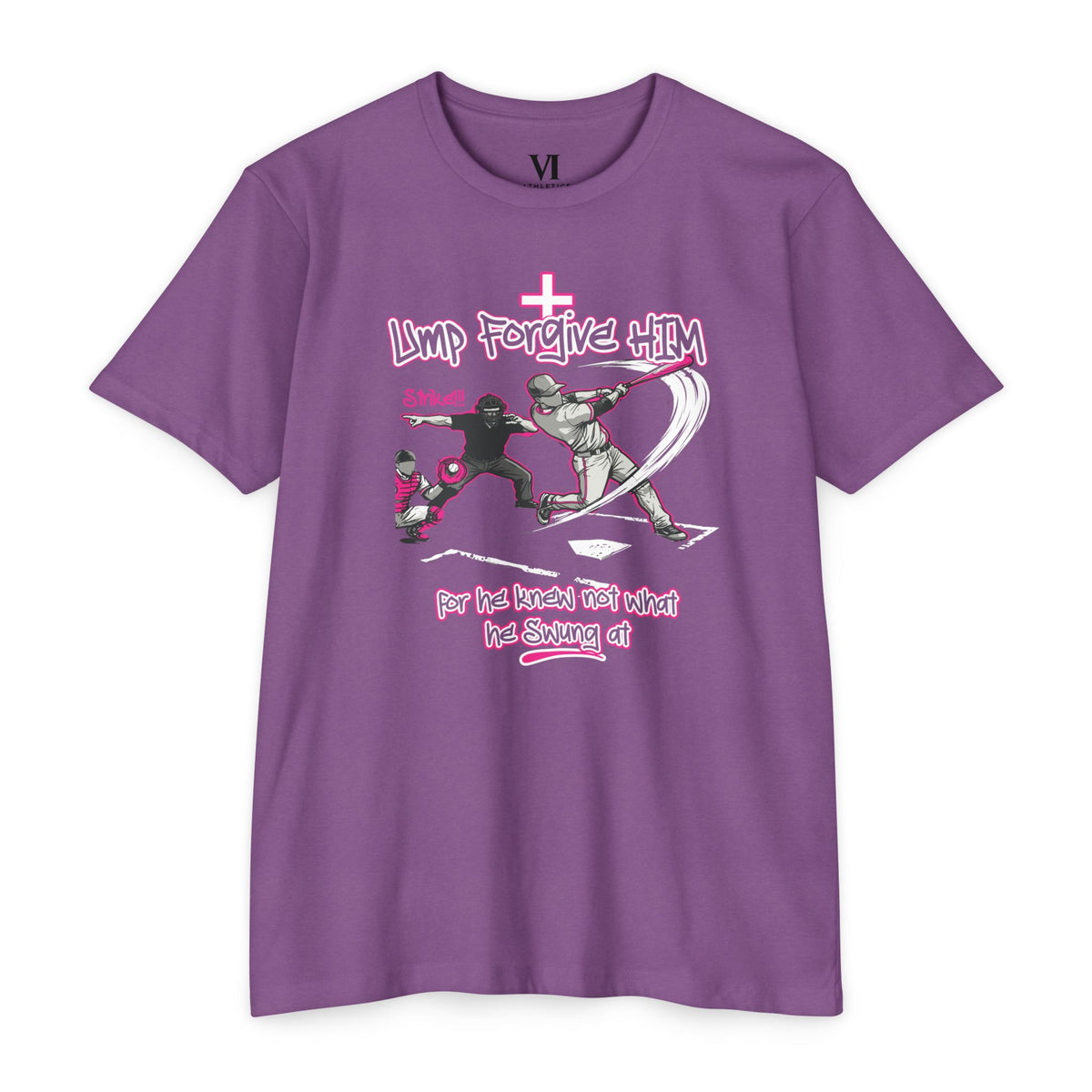 Forgive Him Baseball Graphic Tee