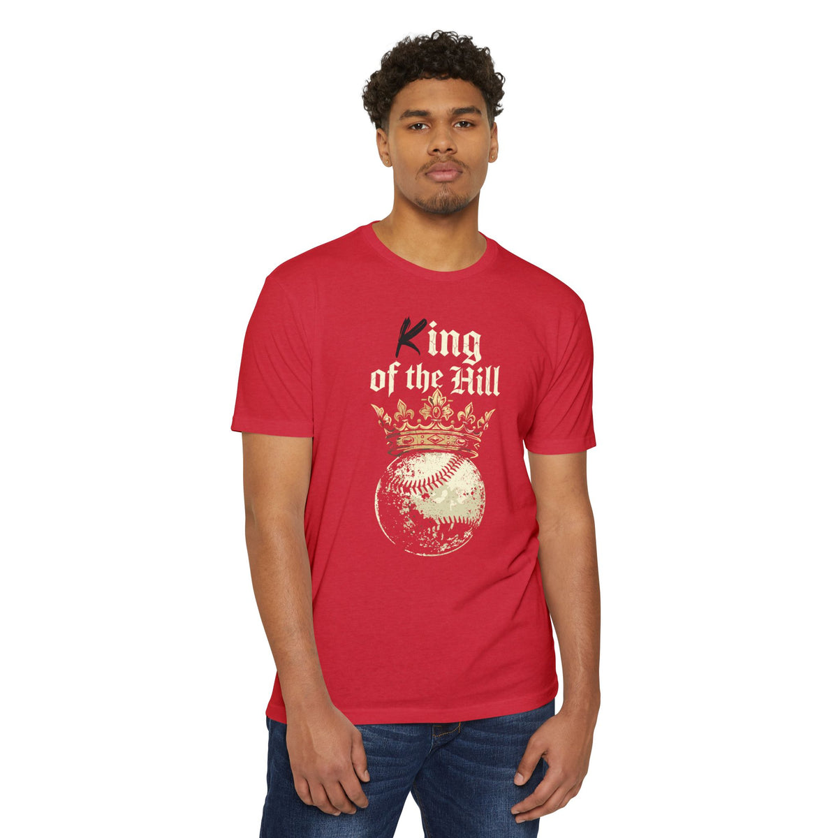 King of the Hill Baseball Graphic Tee