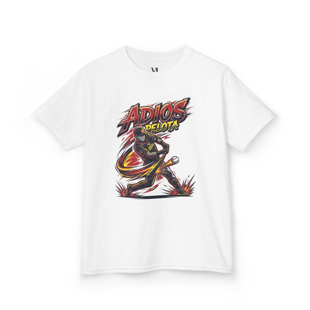 Adios Pelota Youth Baseball Graphic Tee
