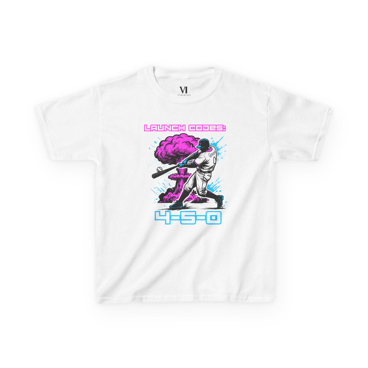 Launch Codes 4-5-0 Youth Baseball Graphic Tee