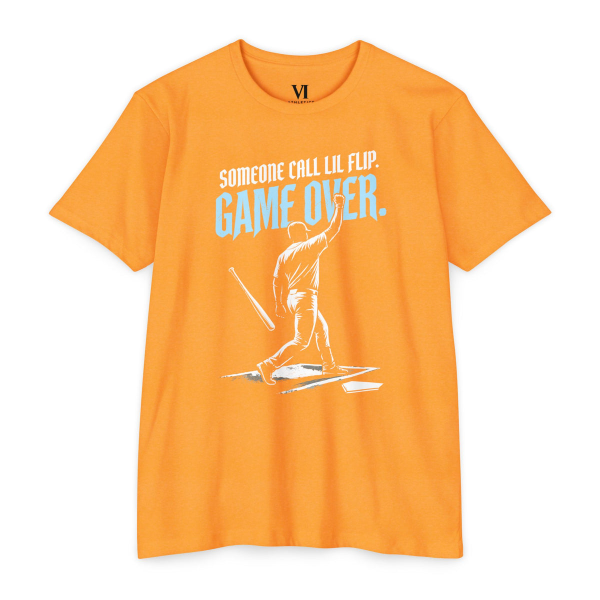 Game Over. Baseball Graphic Tee