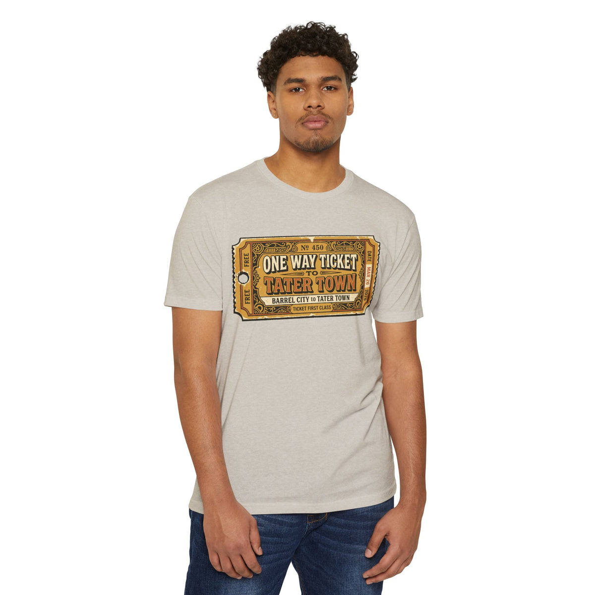 Tater Town Baseball Graphic Tee