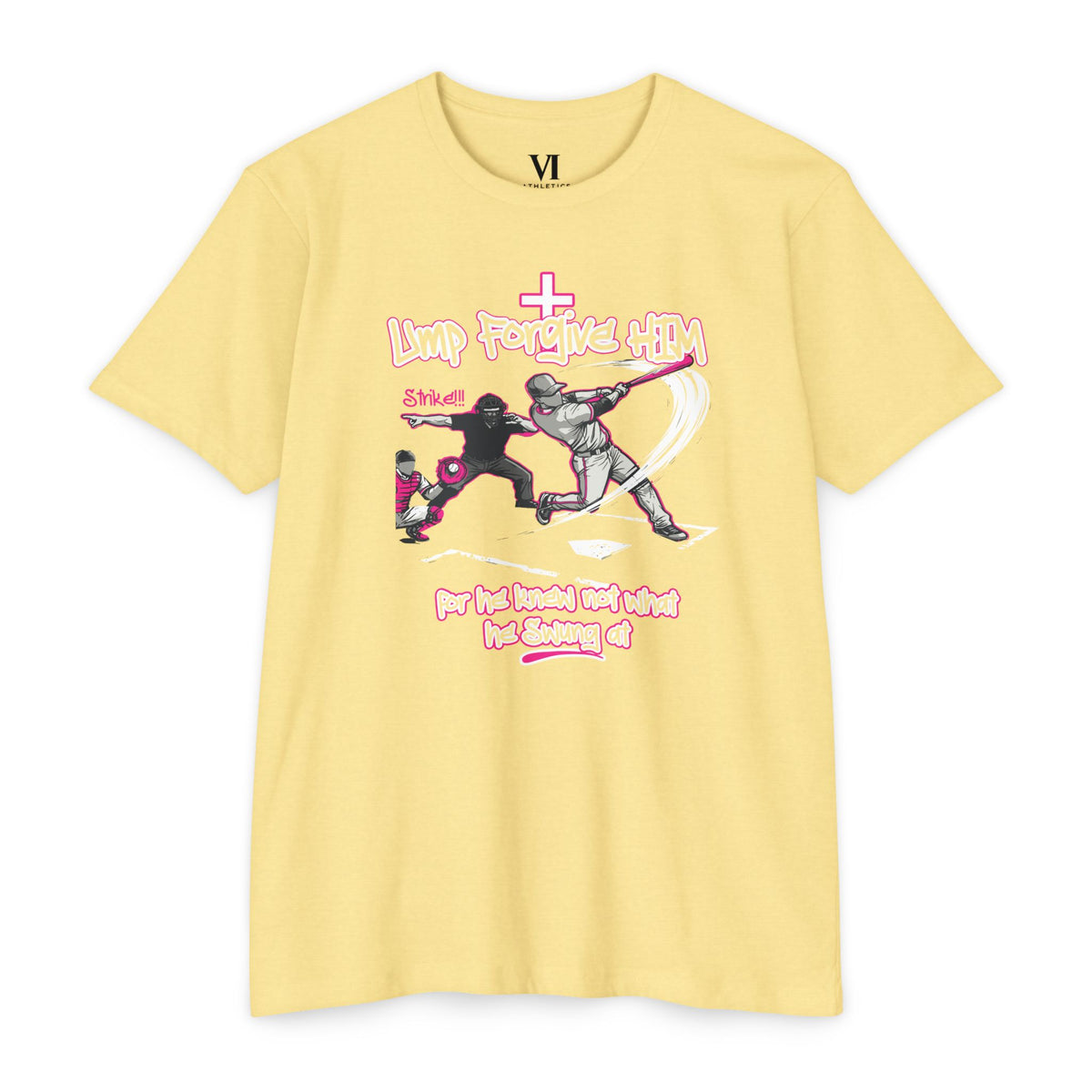 Forgive Him Baseball Graphic Tee