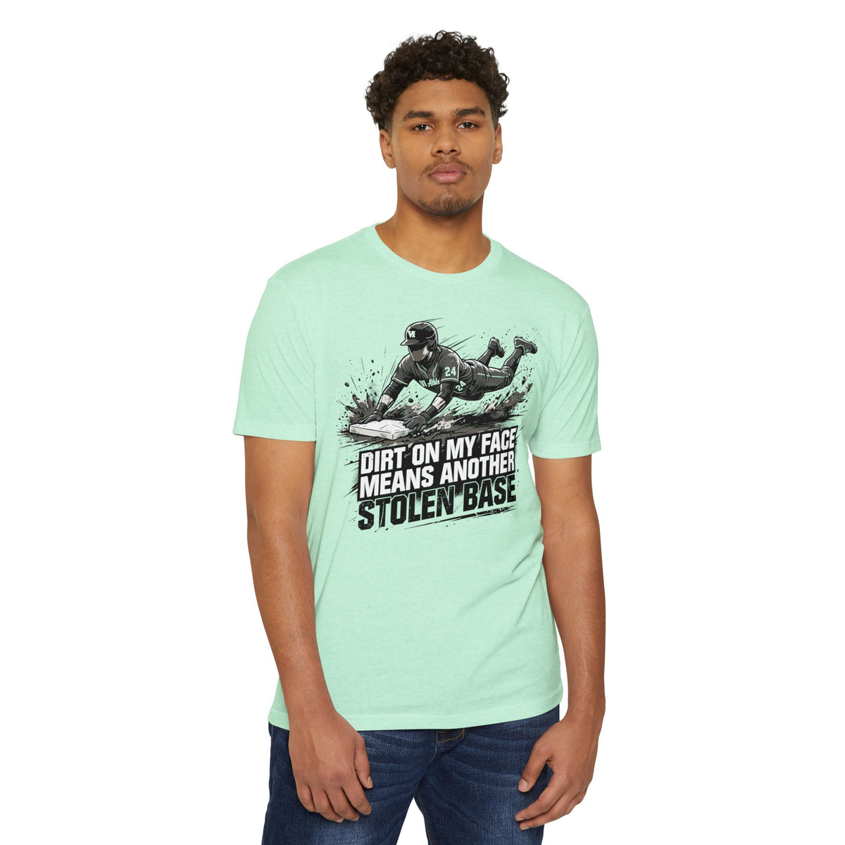 Another Stolen Base Baseball Graphic Tee