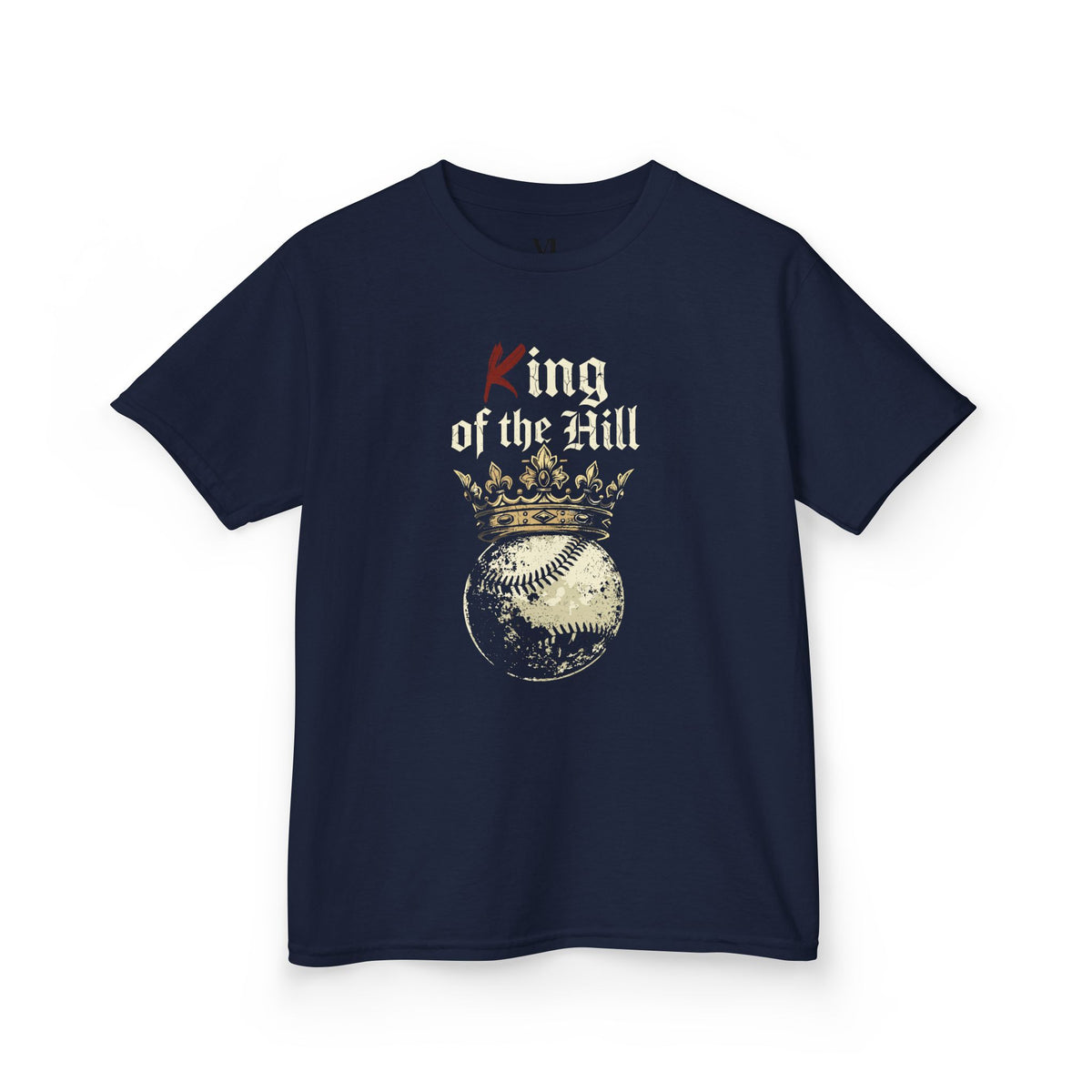 King of the Hill Youth Baseball Graphic Tee