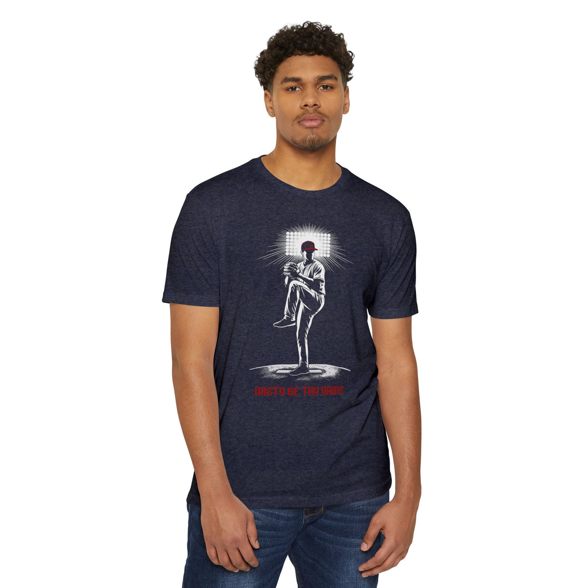 Pitcher's Prayer Baseball Graphic Tee