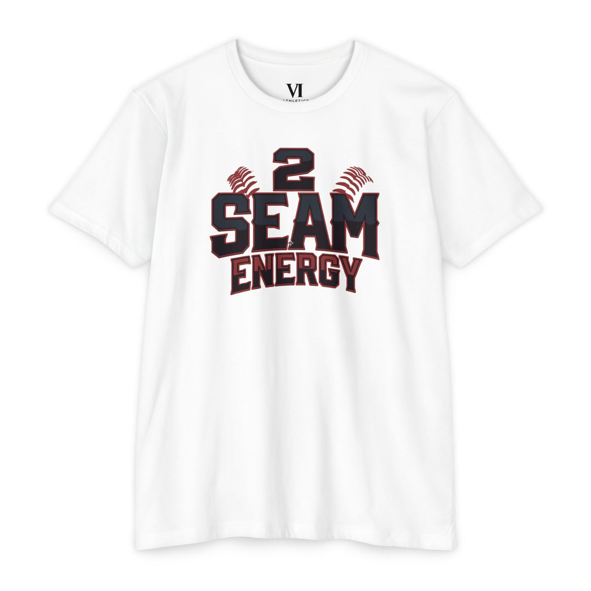 2 Seam Energy Baseball Graphic Tee