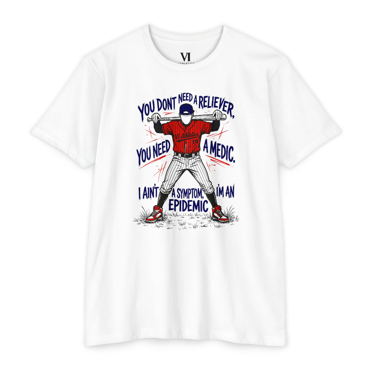 Epidemic Baseball Graphic Tee