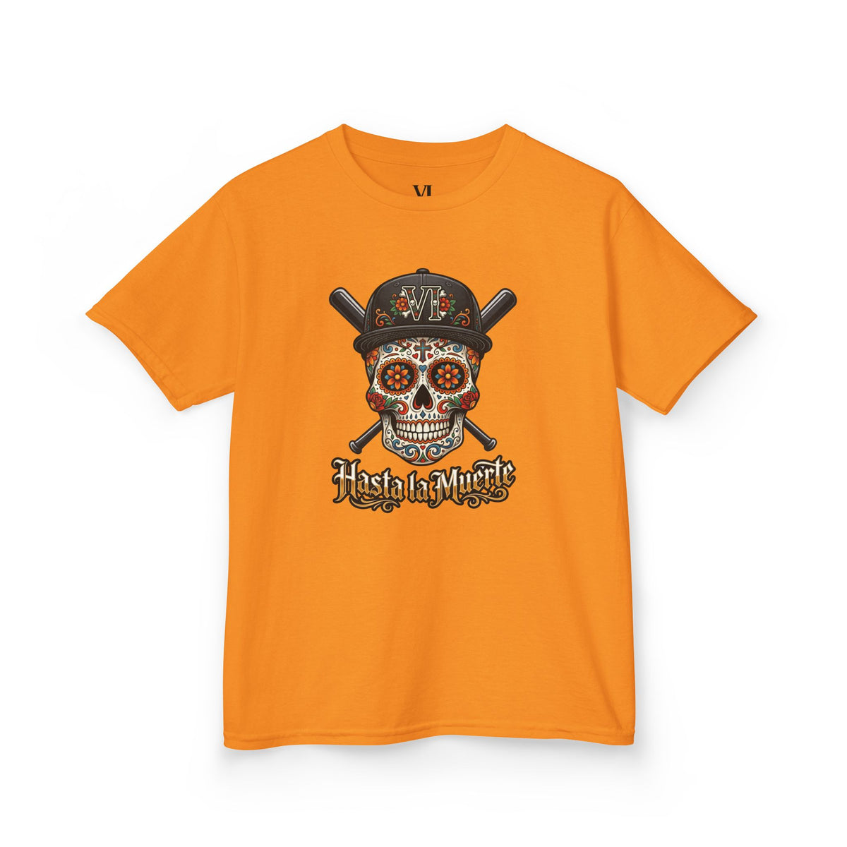 Hasta la Muerte "Until Death" Youth Baseball Graphic Tee