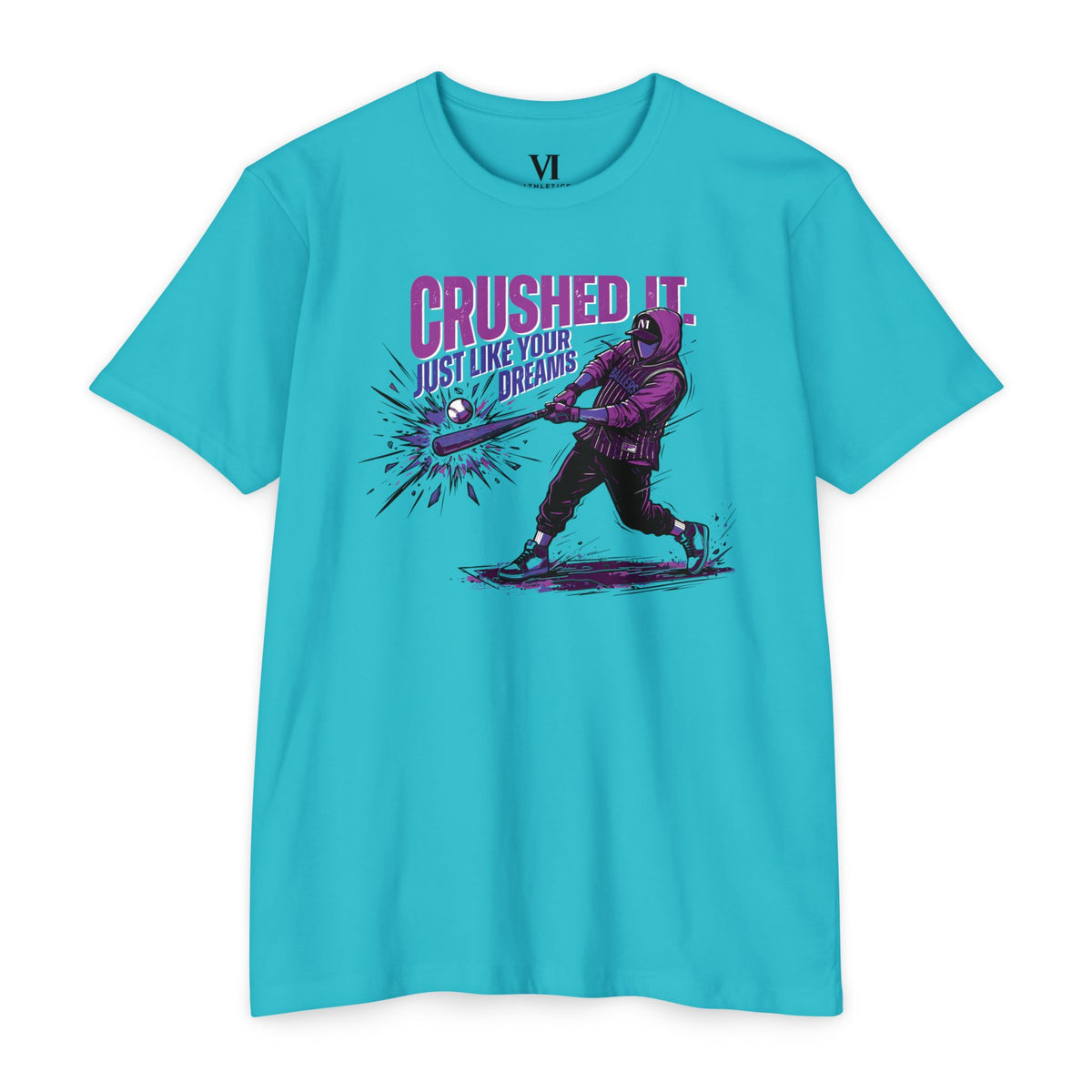Crushed It Baseball Graphic Tee