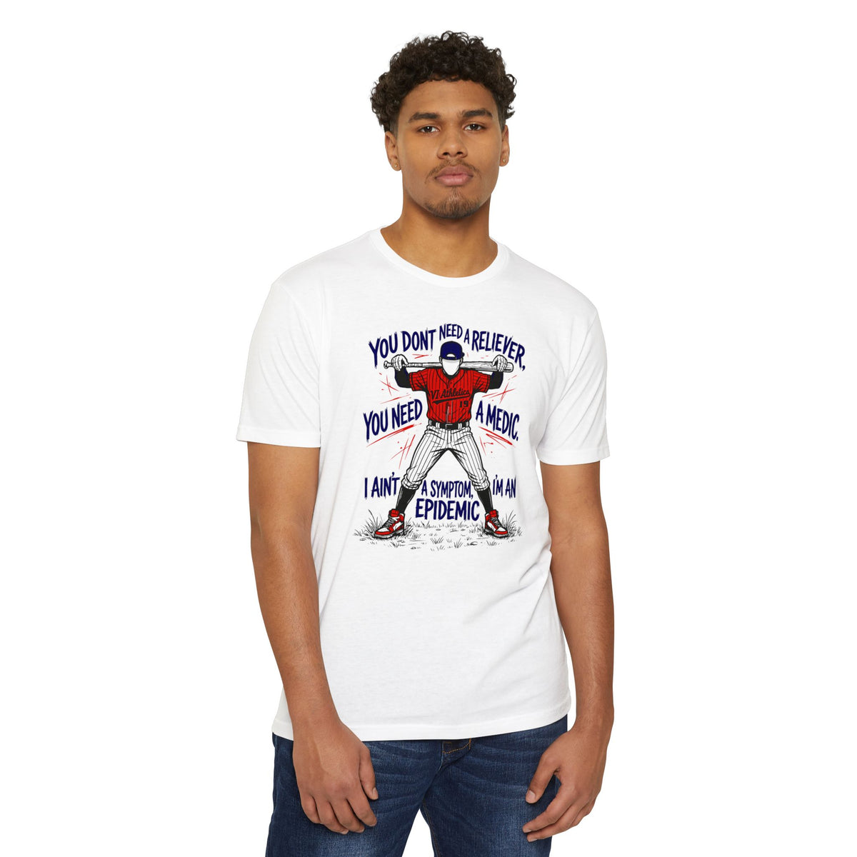 Epidemic Baseball Graphic Tee