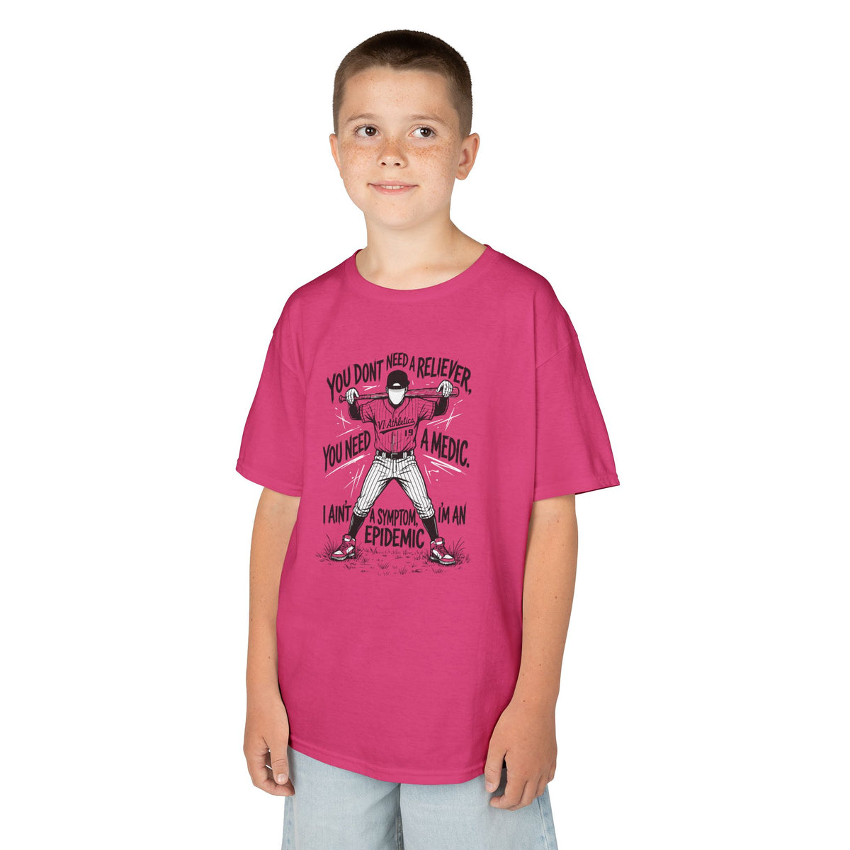 Epidemic Youth Baseball Graphic Tee