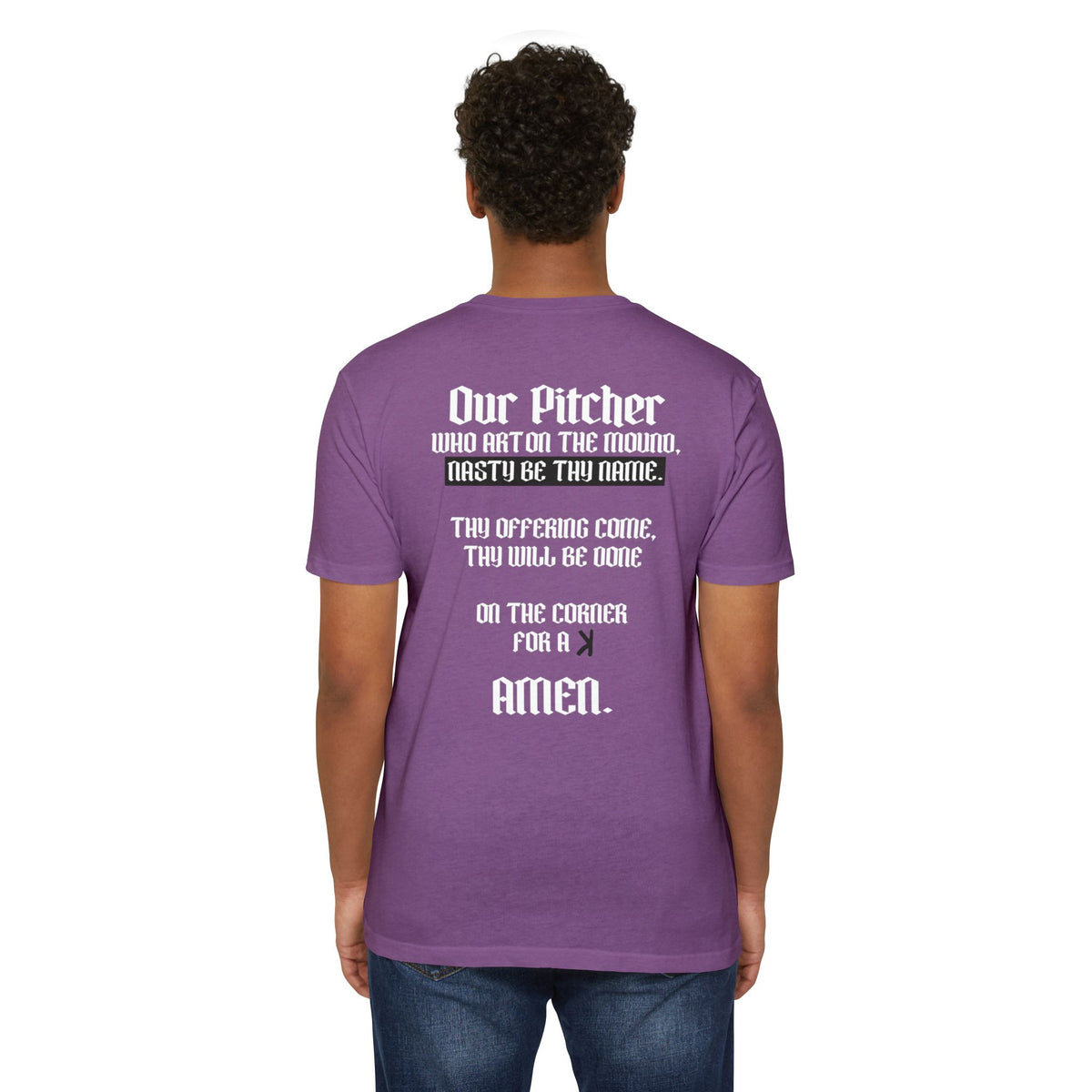 Pitcher's Prayer Baseball Graphic Tee