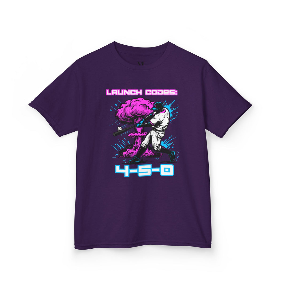 Launch Codes 4-5-0 Youth Baseball Graphic Tee
