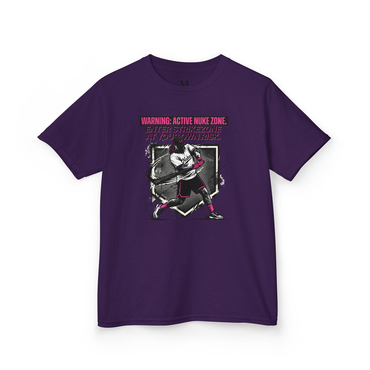 Active Nuke Zone Youth Baseball Graphic Tee