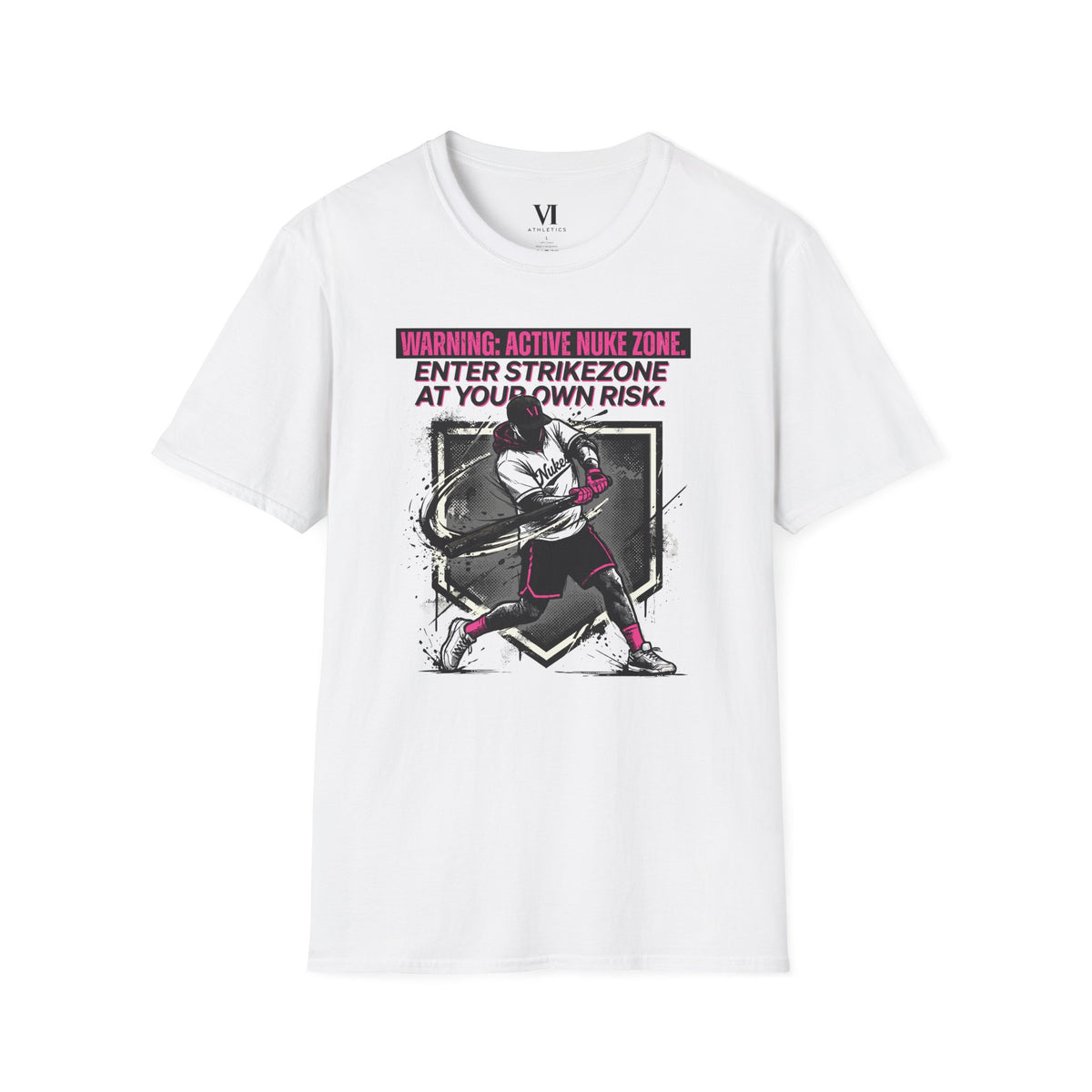 Active Nuke Zone" Baseball Graphic Tee
