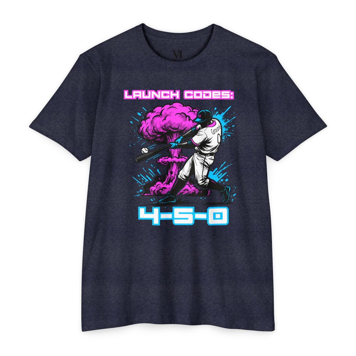 Launch Codes: 4-5-0 Baseball Graphic Tee