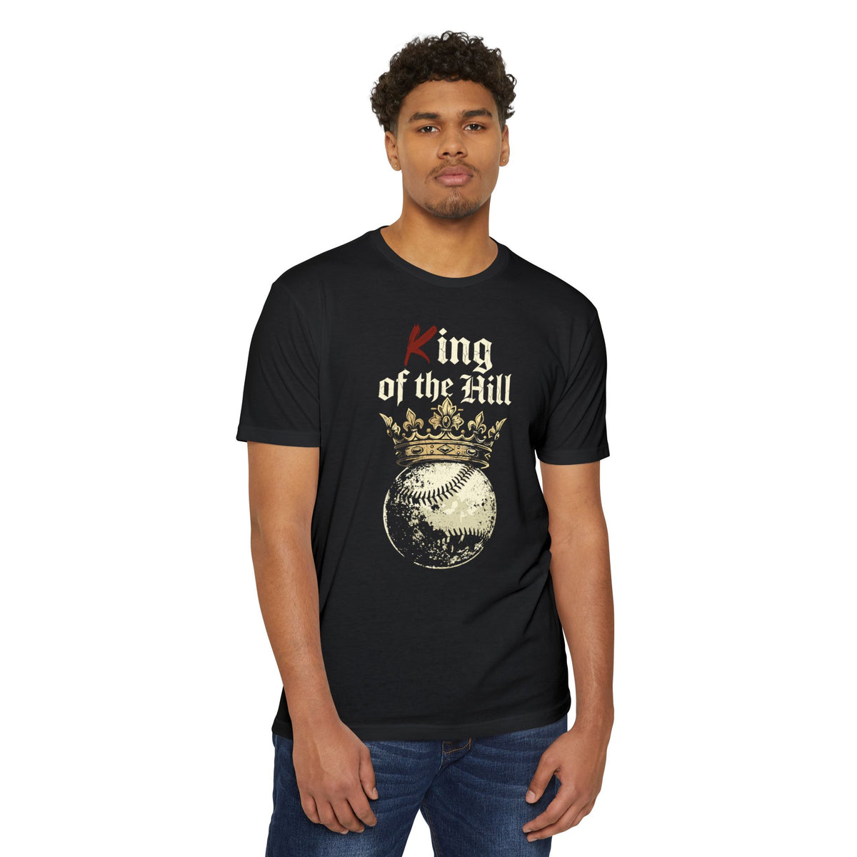 King of the Hill Baseball Graphic Tee