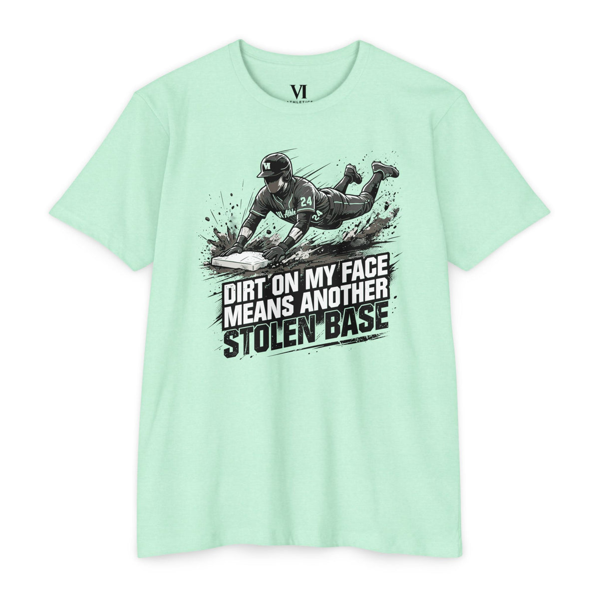Another Stolen Base Baseball Graphic Tee