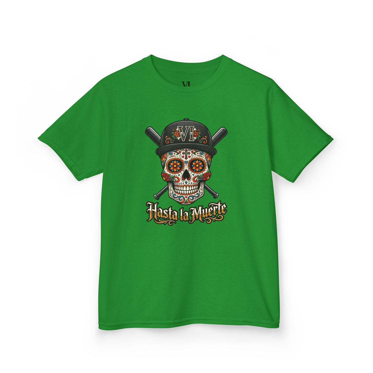 Hasta la Muerte "Until Death" Youth Baseball Graphic Tee