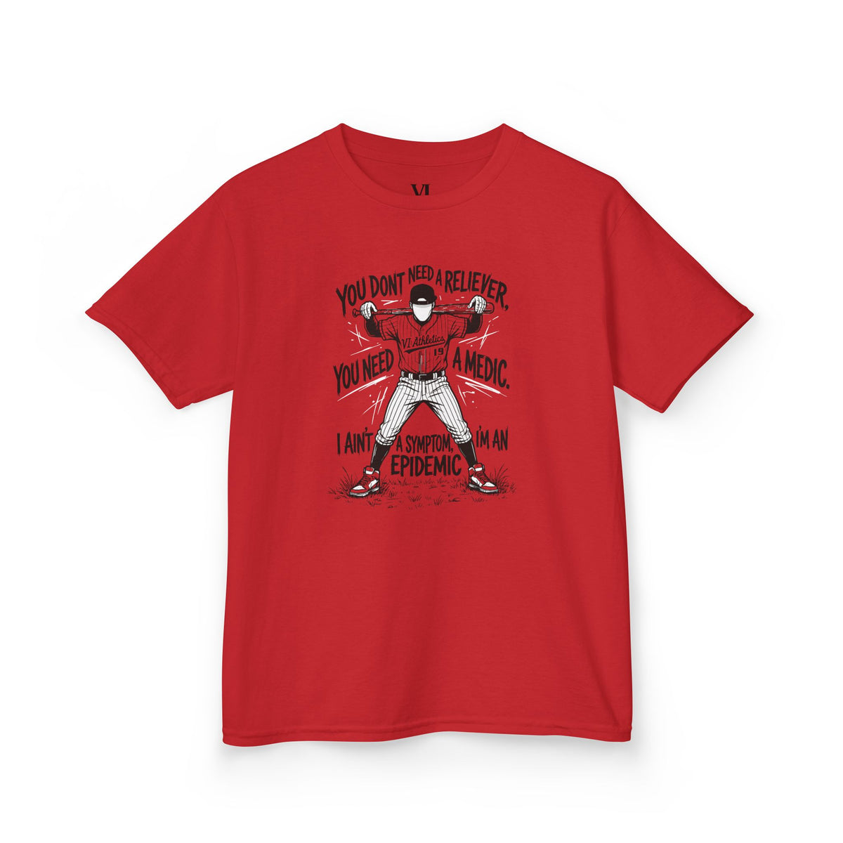 Epidemic Youth Baseball Graphic Tee