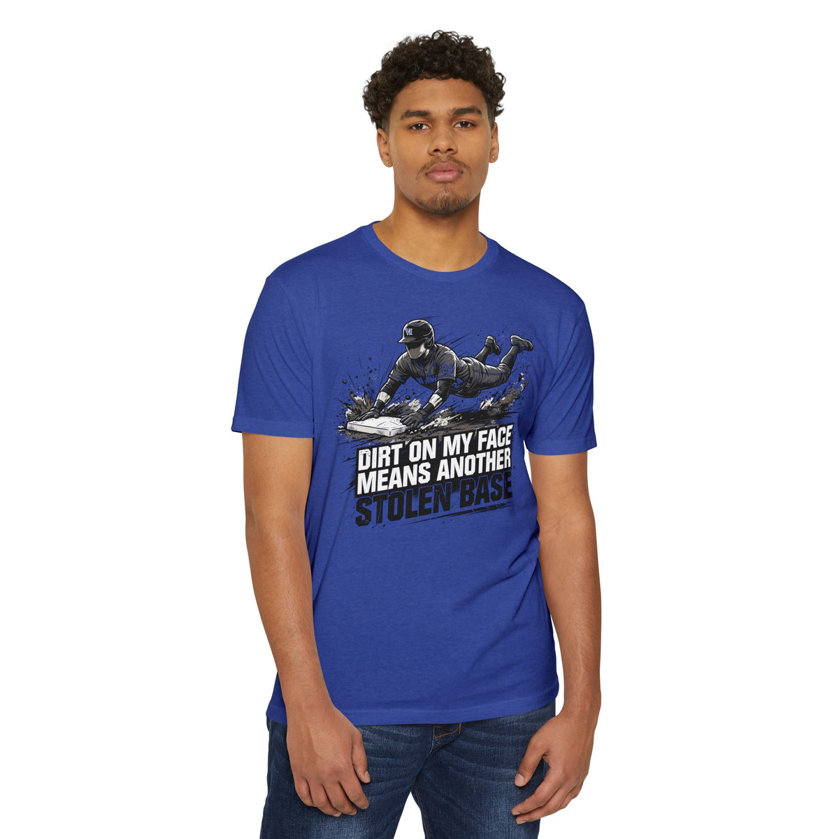 Another Stolen Base Baseball Graphic Tee
