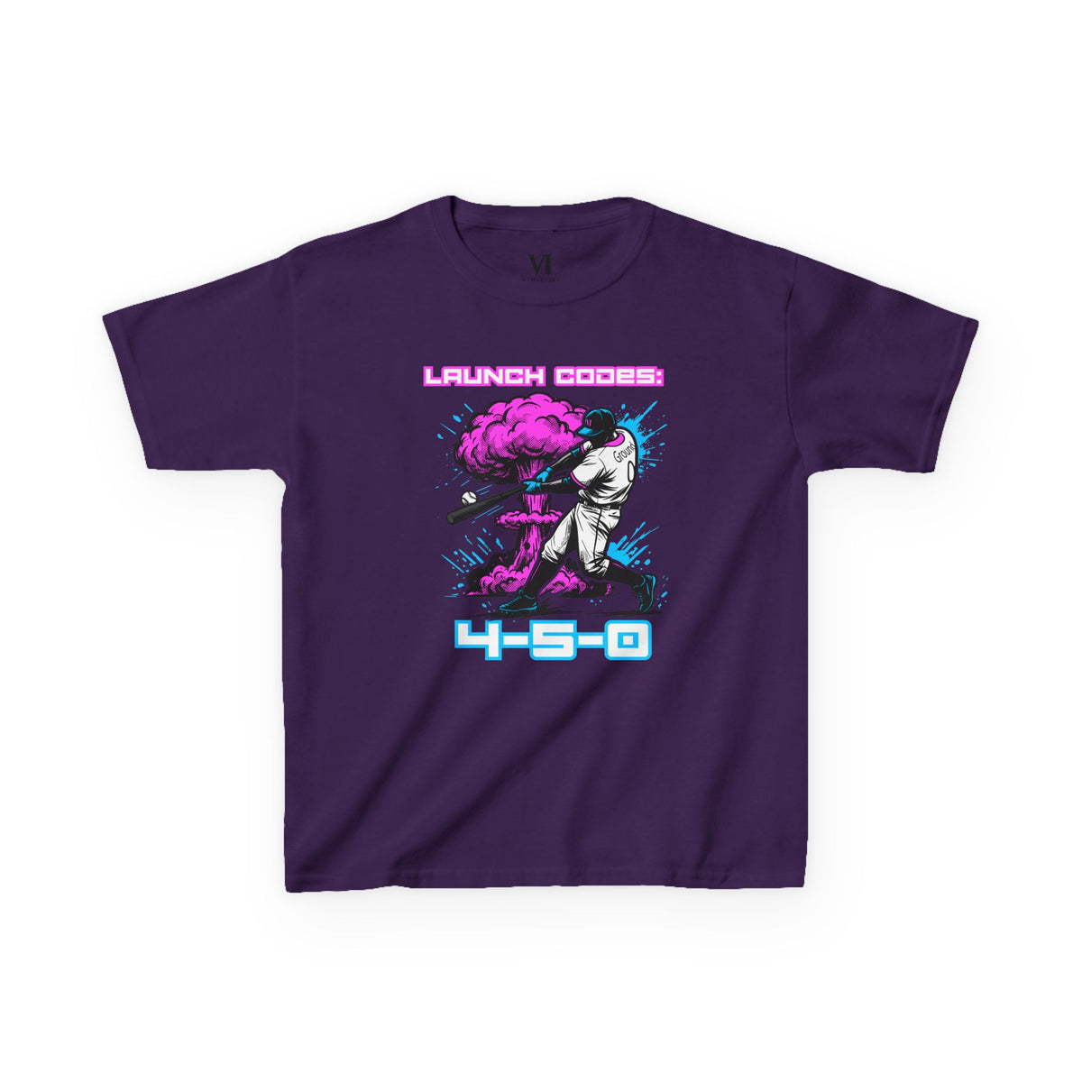 Launch Codes 4-5-0 Youth Baseball Graphic Tee