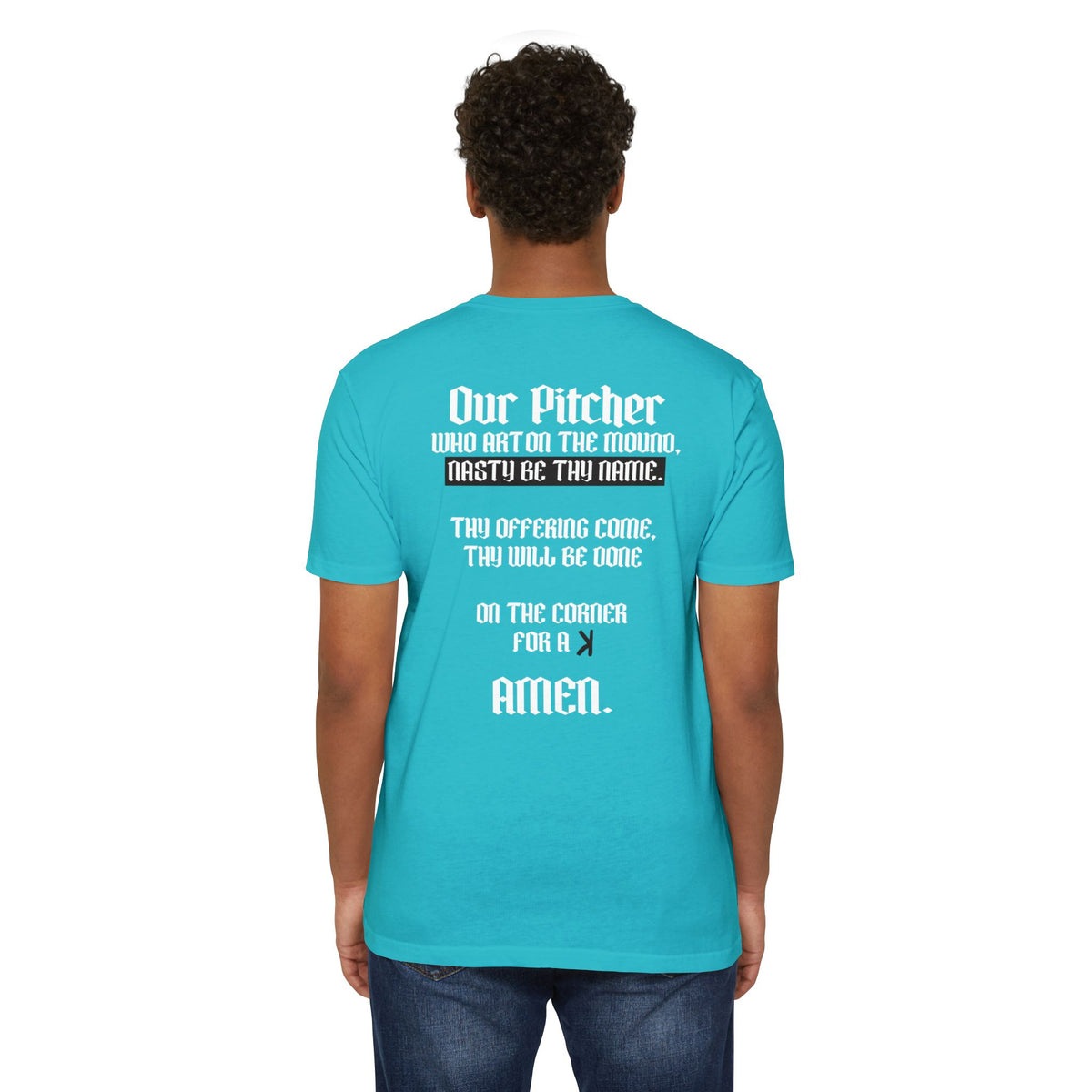 Pitcher's Prayer Baseball Graphic Tee