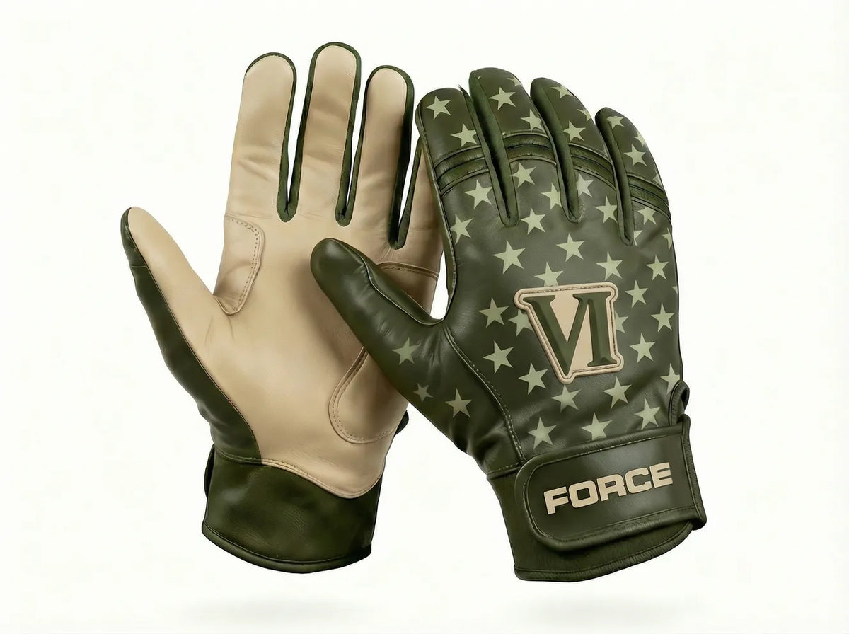 US Green Graphic Pro Elite Batting Gloves
