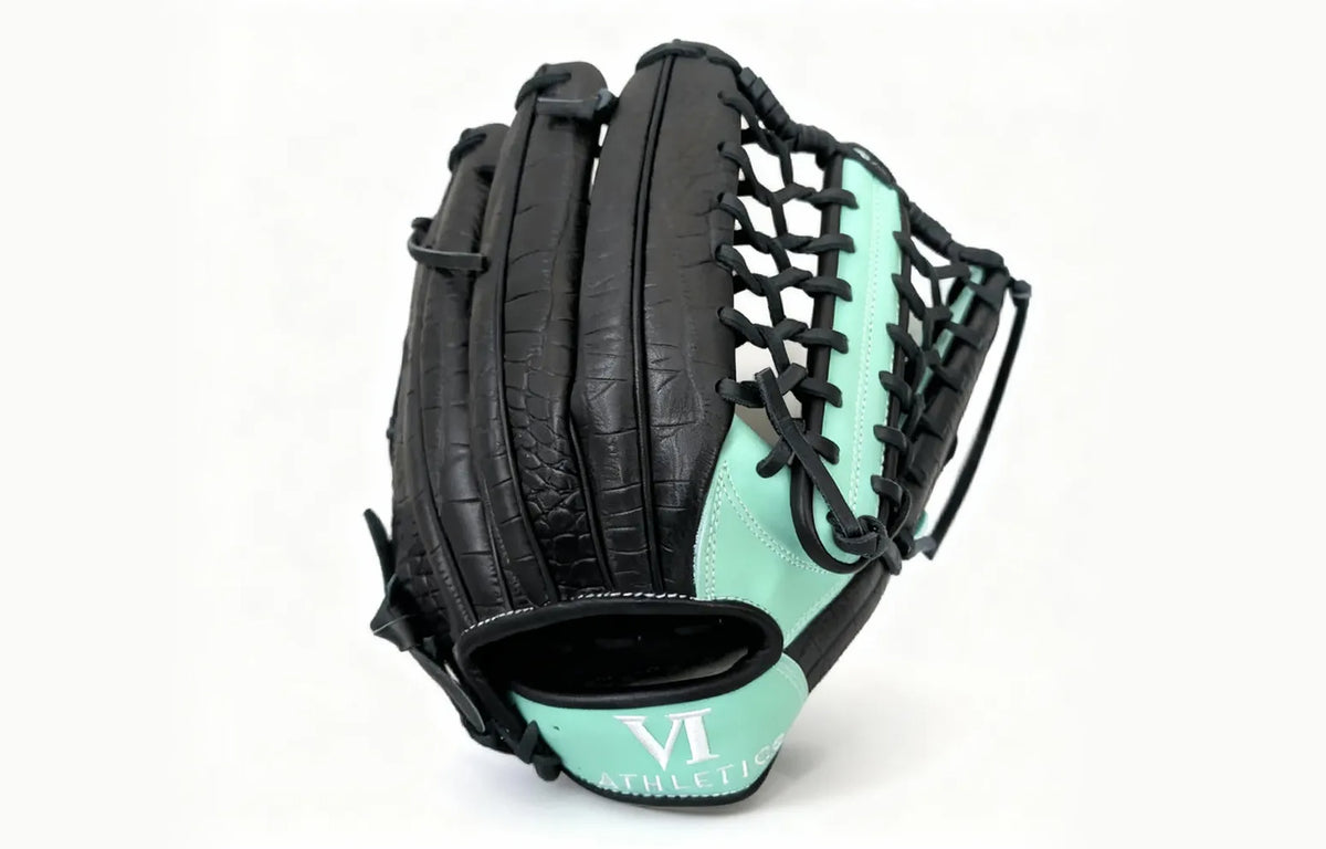 Black Alligator Mint American Kip Glove