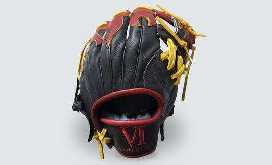 Flame Glove Black and Red